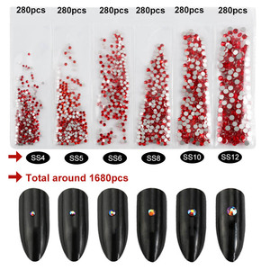 Bien Taille Ongles Décoration Ornements En Verre <span class=keywords><strong>Strass</strong></span> <span class=keywords><strong>Pas</strong></span> <span class=keywords><strong>Cher</strong></span> Fournisseur Ongles Cristal Verre <span class=keywords><strong>Strass</strong></span> - Product Image 6