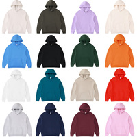 Personnalisable 350gsm recadrée à capuche de haute qualité surdimensionné pull ample épais 350gsm polaire pour l'hiver avec écran solide