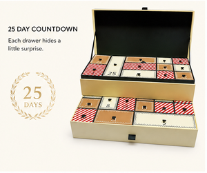 Premium 25 Drawer <b>Christmas</b> Advent Calendar <b>Box</b> with Lid and Drawer Rigid Cardboard Empty Mystery Blind <b>Box</b> for Wholesale - Product Image 3