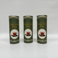 Boîte d'emballage alimentaire en papier jetable, échantillon gratuit, tube mat de 19 cm, couvercle métallique hermétique pour whisky, jus, chocolat, fraise