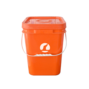 20L grande tamanho partido Ice <span class=keywords><strong>Bucket</strong></span> Square customizáveis cores 5 galões de múltiplos propósitos todos os propósito plástico balde - Product Image 4
