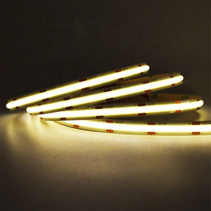 Tira de <span class=keywords><strong>Led</strong></span> COB Inteligente de Alta Densidad 12V 24V Sin Puntos 2700K 3000K Blanco Cálido Impermeable Flexible Tira de Luz <span class=keywords><strong>Led</strong></span> COB - Product Image 2
