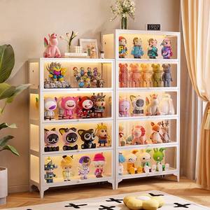 Figurines d'Anime Model Toys <span class=keywords><strong>Manga</strong></span> Character Collection Showcase Three Sided Glass Display Case Steel Glass Home Furniture Entry - Product Image 1