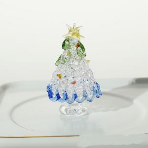Ornamenti in Cristallo Artigianali Lucidati Mini Albero di Natale Decorazione da Scrivania Regalo <span class=keywords><strong>Souvenir</strong></span> - Product Image 6