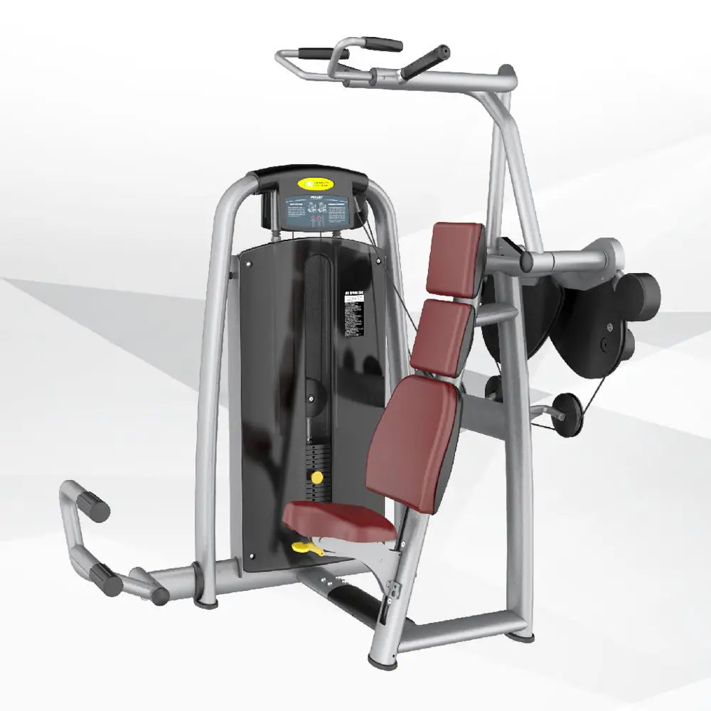 Shandong fitness equipment factory customized pull over free weight training lat pull down machine