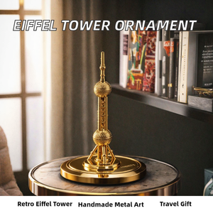 <span class=keywords><strong>Torre</strong></span> <span class=keywords><strong>Eiffel</strong></span> di <span class=keywords><strong>Parigi</strong></span> in Ferro Battuto, Ornamento da Scrivania Vintage Retrò per Decorazione Ufficio o Casa - Product Image 5