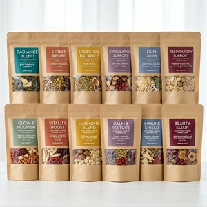 Mélange <span class=keywords><strong>de</strong></span> soupe aux pommes séchées, malt, Poria, figues et champignons, ingrédients à base <span class=keywords><strong>de</strong></span> plantes chinoises, thé aux fruits, <span class=keywords><strong>bouillon</strong></span> bien-être, sachet digestif - Product Image 5