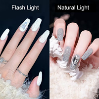 YOUGEL Auto Marque Prix Usine UV/LED Soak Off Échantillon Gratuit Flash Brillant Paillettes Disco Diamant Gel Polonais avec OEM/ODM