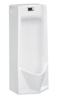 Urinoir à capteur de conception moderne Urinoir sur pied en céramique avec siphon en S et siphon en P pour projets hôteliers