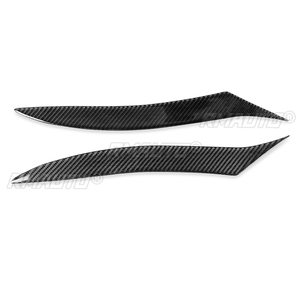 2 Piezas de Cubiertas Decorativas para Faros Delanteros de Coche, de Fibra de Carbono, para Mazda RX-8 2009-2012, Adhesivos para Faros Delanteros - Product Image 2