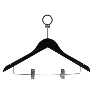 Cintres pour hôtels en bois, Anti-vol, anneau, vente en gros, 1 pièce - Product Image 3