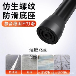 Déambulateur pliable Qianzhongyi avec siège pour personnes âgées, soutien à la rééducation, noir 340 - Product Image 5