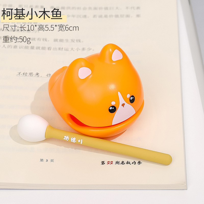 Corgi-small wooden fish