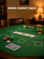 Tapis de poker Texas Hold'em en feutre personnalisé avec logo, livraison rapide, vente en gros, accessoire de jeu de casino, directement de l'usine