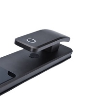 Serrure Intelligente Premium Étanche en Alliage d'Aluminium pour Bois/Acier avec Stockage Cloud pour Carte Mémoire Caméra, Application TONGTONG, Sécurité Extérieure pour Invités