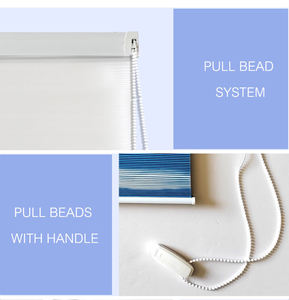 Persianas celulares de fondo superior, tela de sombra motorizada de 35 pulgadas, tipo panal - Product Image 5