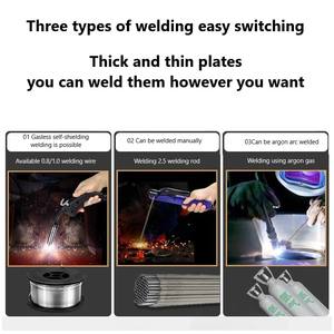 Промышленный алюминиевый сварочный аппарат из нержавеющей стали 3 в 1, горячая Распродажа, портативный Электрический сварочный аппарат 220 В - Product Image 3