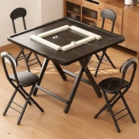 Table de Mahjong Pliante d'Extérieur pour Jardin, Maison, Repas et Cour – Empilable et Durable – Vente en Gros