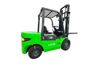 Lebih aman diskon besar 3 ton pengangkat garpu bertenaga baterai baru forklift 3.5 ton penyeimbang listrik peralatan pengangkat garpu pengangkat - Product Image 2