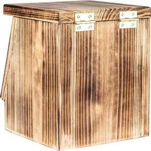 Alimentador de hierba de conejo personalizado chinchillas de madera estante de heno procesamiento alimentador multifuncional hámster alimentador de madera - Product Image 3