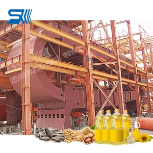 food oil production line sunflower seed oil processing equipment sunflower oil solvent extraction machine cost