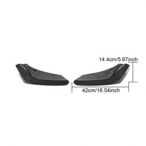 Pour Chevrolet Corvette Stingray C8, séparateur de pare-chocs arrière en carbone véritable, canards, ailerons, <span class=keywords><strong>2020</strong></span> <span class=keywords><strong>2021</strong></span> - Product Image 6