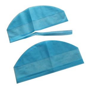 Bonnet de soins infirmiers jetable Aimmax, filet à cheveux <span class=keywords><strong>Charlotte</strong></span>, PP non tissé, couvre-chef médical chirurgical, non stérile, 14x64cm - Product Image 1