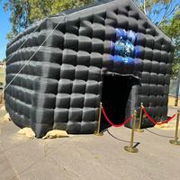 Lumière Led Pvc Night Club Party Tente Noir Gonflable Discothèque bar