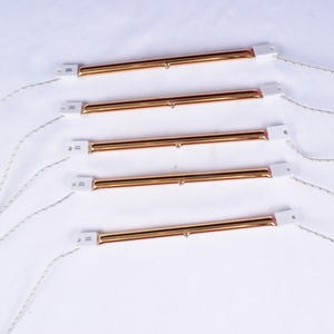 Lámpara <span class=keywords><strong>de</strong></span> Calentamiento Halógena Infrarroja, <span class=keywords><strong>Bombillas</strong></span> Halógenas Doradas para Máquina Sopladora <span class=keywords><strong>de</strong></span> Botellas Semiautomática - Product Image 1