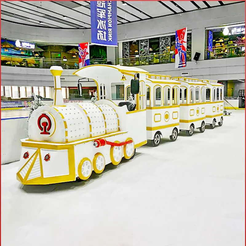Pequeno trem no parque para crianças para jogar/trem de carnaval no parque de diversões/parque de diversões passeios de trem à venda