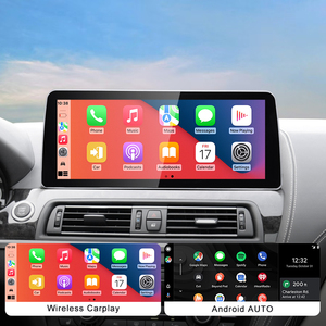 HFMidia Qualcomm Snapdragon 680 Système Android 16 Carplay sans fil AUTO pour BMW Série 6 F12 F13 CIC NBT Lecteurs vidéo de voiture - Product Image 4