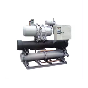 Enfriador de Agua Industrial Refrigerado por Agua con Condensador de Carcasa y Tubos, Unidad de Tratamiento de Aire de Buen Rendimiento para Aplicaciones Marinas - Product Image 1