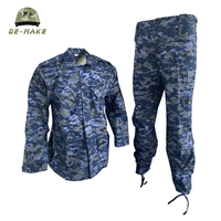 Ensemble d'uniformes tactiques BDU unisexe en coton Ripstop camouflage, vêtements de chasse 210-220 g/m², couleur et taille personnalisables disponibles