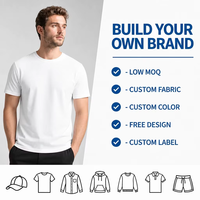 T-shirt pour homme en coton 100% 240G, écologique, respirant, col rond, manches courtes, coupe ample, couleur unie américaine, logo personnalisé, surdimensionné