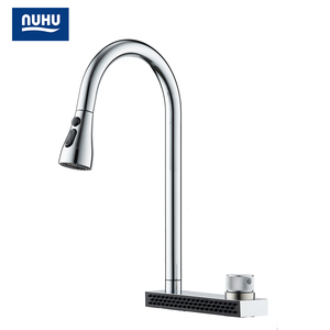 <span class=keywords><strong>Grifo</strong></span> de <span class=keywords><strong>Cocina</strong></span> Extraíble Moderno de Acero Inoxidable 304 con Rociador Multifuncional y Manguera Trenzada de Nailon, <span class=keywords><strong>Grifo</strong></span> Mezclador Tipo Cascada para Fregadero - Product Image 1