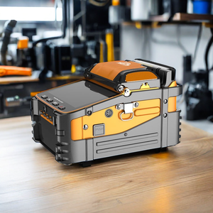 เครื่องต่อเชือกฟิวชั่นไฟเบอร์ออปติก Ai9 ไฟสัญญาณ Ftth ของจีน 6 เครื่องยนต์ - Product Image 3