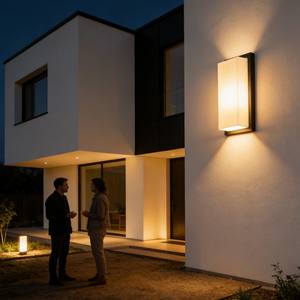 <span class=keywords><strong>Luminaire</strong></span> extérieur étanche IP65 à température de couleur réglable 5CCT en aluminium moulé sous pression pour éclairage mural de couloir - Product Image 3