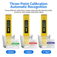 Testeur de pH numérique portable de haute précision pour usine, stylo de mesure de la qualité de l'eau, système de surveillance de la qualité de l'eau, test de température