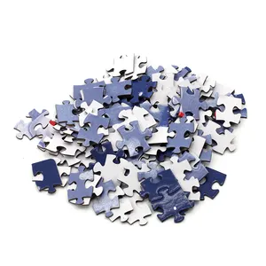 Custom Children Adult 2mm 100 Pieces 1000 Pcs Paper Educational Toy Rompecabezas Jigsaw Puzzles For Kids