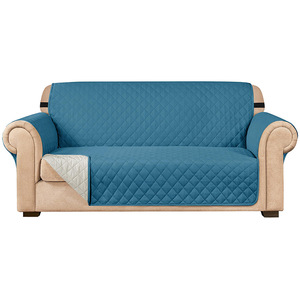 Funda Acolchada para <span class=keywords><strong>Sofá</strong></span> Seccional Reversible, Protector de <span class=keywords><strong>Sofá</strong></span> Suave y Duradero Resistente a las Manchas - Product Image 5