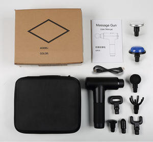 Venta caliente 20 velocidades de calentamiento pistola de masaje muscular frío masajeador de músculos corporales de percusión de mano - Product Image 6