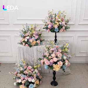 ลูกบอลดอกไม้ประดิษฐ์สีชมพูขนาด 50 ซม. สำหรับตกแต่งงานแต่งงาน จัดดอกไม้ประดับโต๊ะกลาง - Product Image 1