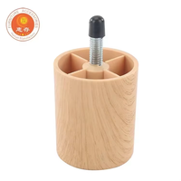 Pieds de meubles en plastique ABS professionnel, vis M8, anti-corrosion, design moderne, pour appartement, chambre, canapé, armoire