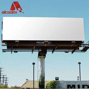 Composite d'aluminium brillant des deux côtés panneaux muraux blancs panneau composite d'aluminium <span class=keywords><strong>dibond</strong></span> 3mm 10 ans de garantie panneaux d'affichage de sac à dos - Product Image 1