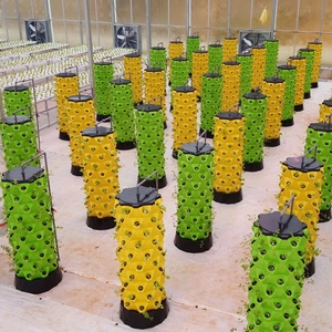Petit jardin de tour hydroponique vertical pratique pour l'agriculture maraîchère et fruitière d'intérieur Produit de serres agricoles - Product Image 4
