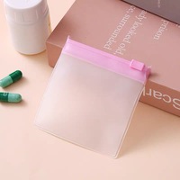 Sacs d'étanchéité pour bijoux en plastique Fermeture à glissière refermable Pochettes transparentes imprimées personnalisées pour bijoux corporels