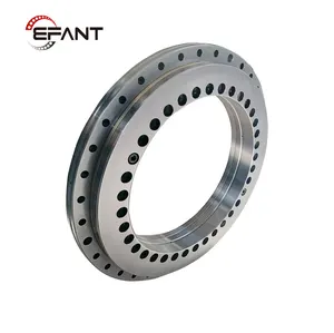 EFANT china OEM fabricante aeroespacial YRT serie retenedor de Nylon latón jaula YRT150 YRT100 YRTC50 mesa rotativa rodamiento