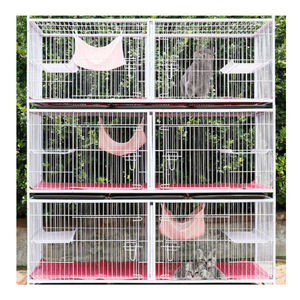 Cage pour animaux de compagnie en métal de haute qualité pour l'alimentation à domicile - Product Image 5