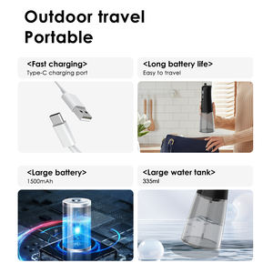 90S 8B Cepillo de Dientes con <span class=keywords><strong>B</strong></span> Integrado Well Shine Water Pick Flosser Recargable Pro 911 Portátil IPX7 Impermeable 350ml 3 Modos - Product Image 3