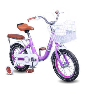 <span class=keywords><strong>Bicicleta</strong></span> Infantil de Acero Rosa de 12, 14, 16, 18 y 20 Pulgadas, con Ruedas de Entrenamiento y Canasta, para Niñas Pequeñas - Product Image 6